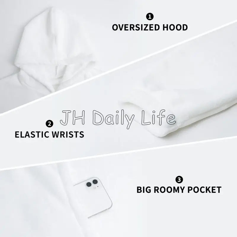 Leopard Oversized Blanket Hoodie Sweatshirt Wearable Fleece Pullover Warm Cozy Microfiber Fleece Sherpa Blankets
